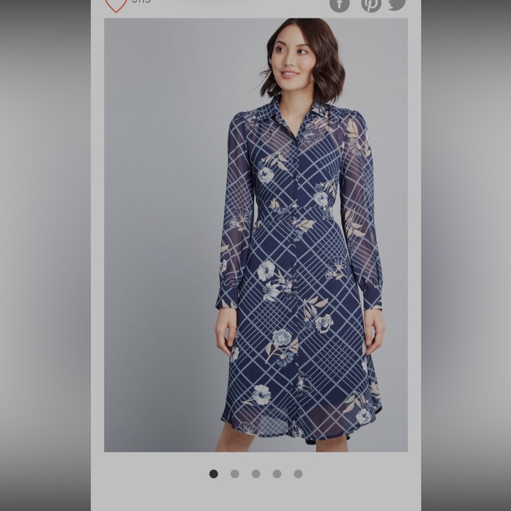 ModCloth Captivation shirt dress